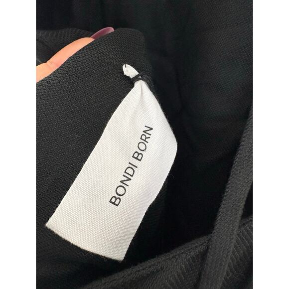 NWT BONDI Born Ophelia Maxi Dress Size Large Black Open Back Aline - Picture 5 of 12